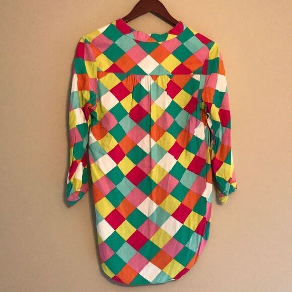 Escapada Bright Pattern Tunic - Size Medium - Picture 7 of 8